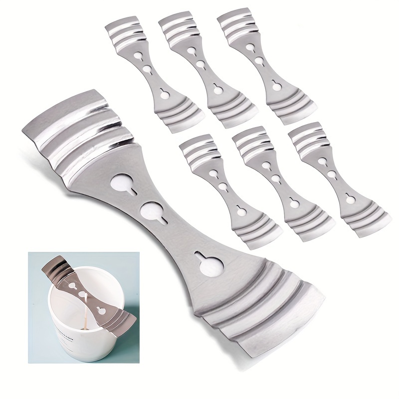 5pcs/10pcs 4.3 Inches Candle Wick Holders Wick Holders For Candle Making  Metal Wick Centering Tool