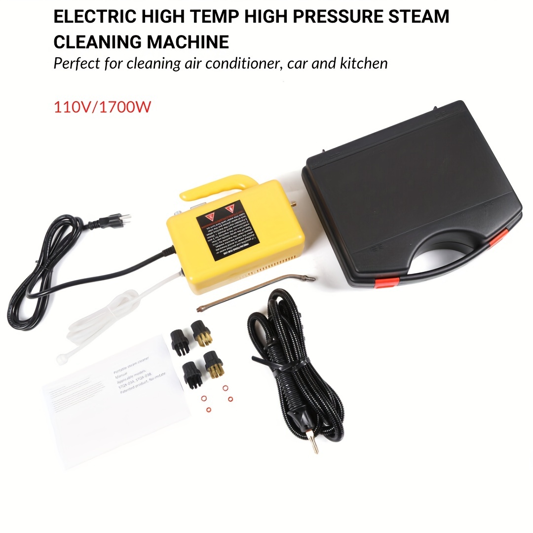 110V-220V Portable High Pressure Steam Cleaner Car Multifunctional Cleaning  Machine Air Conditioning Home Kitchen Hood