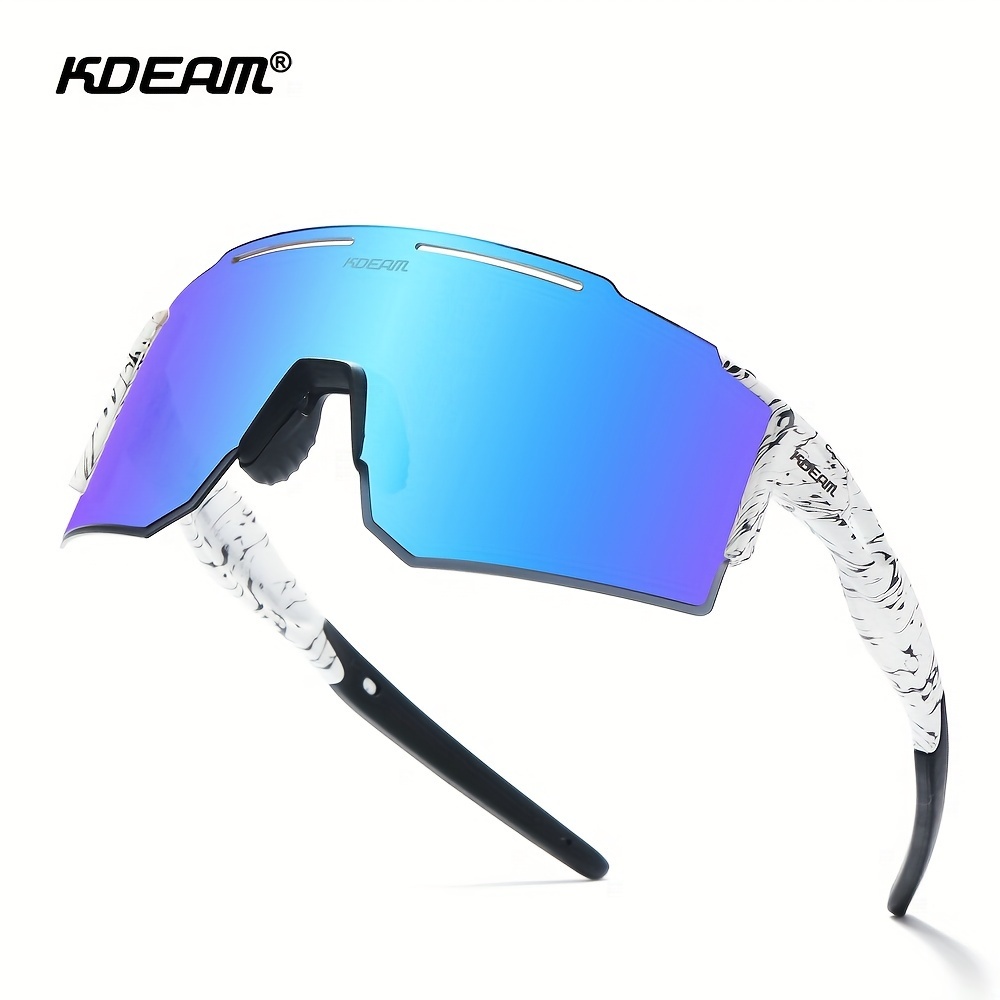 Trendy Cool Sports Polarized Fashion Glasses, Men Women Cycling Golf Fishing Running Half Rimless Fashion Glasses, ideal choice for gifts