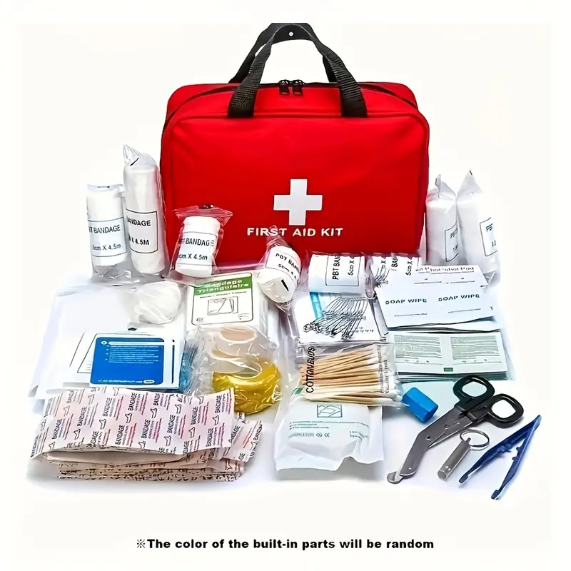 Multifunctional First Aid Kit Large Portable Emergency Kit - Temu