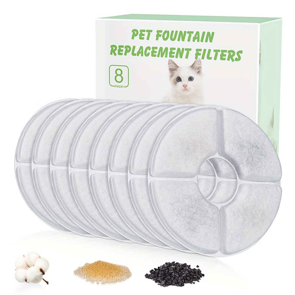 Hommii pet outlet water fountain filters