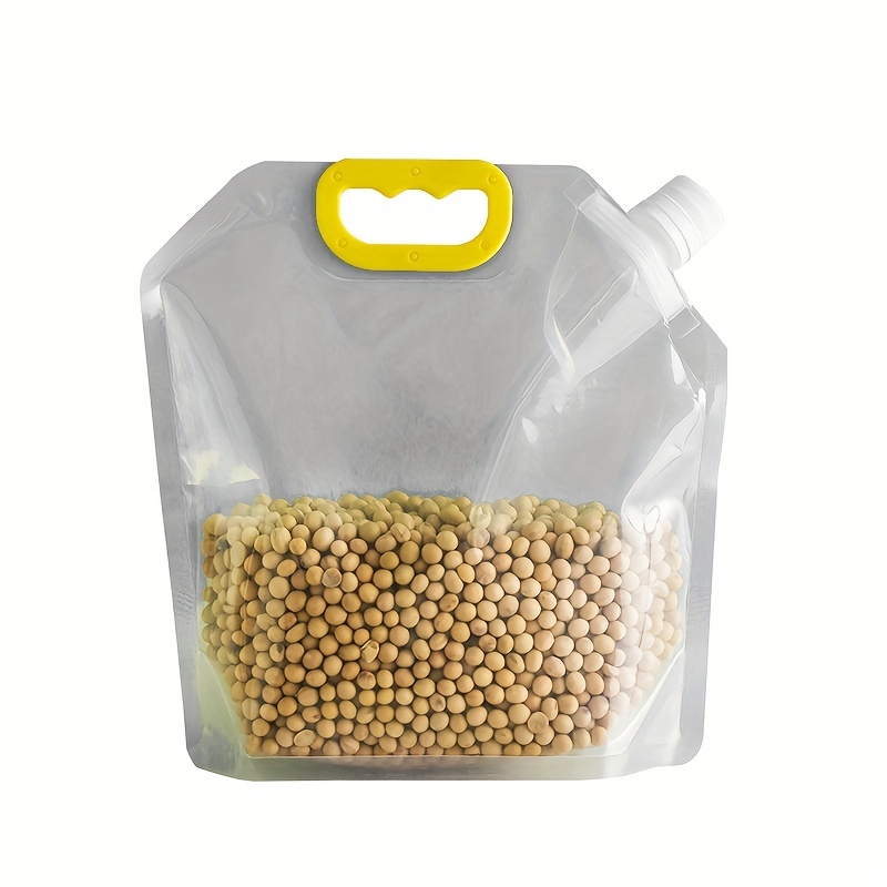Plastic 1.5L Food Storage Bag Grain Storage Suction Bags