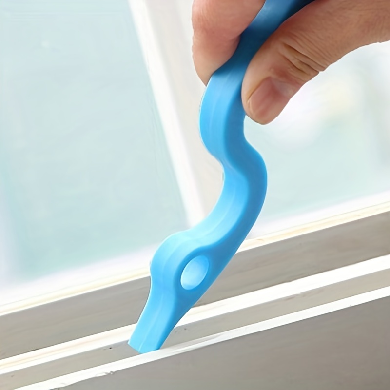 Blue Color Automobiles Door Window Seal Strip Cleaning Brushes Multipurpose  Hand-held Groove Cleaning Tools - Temu