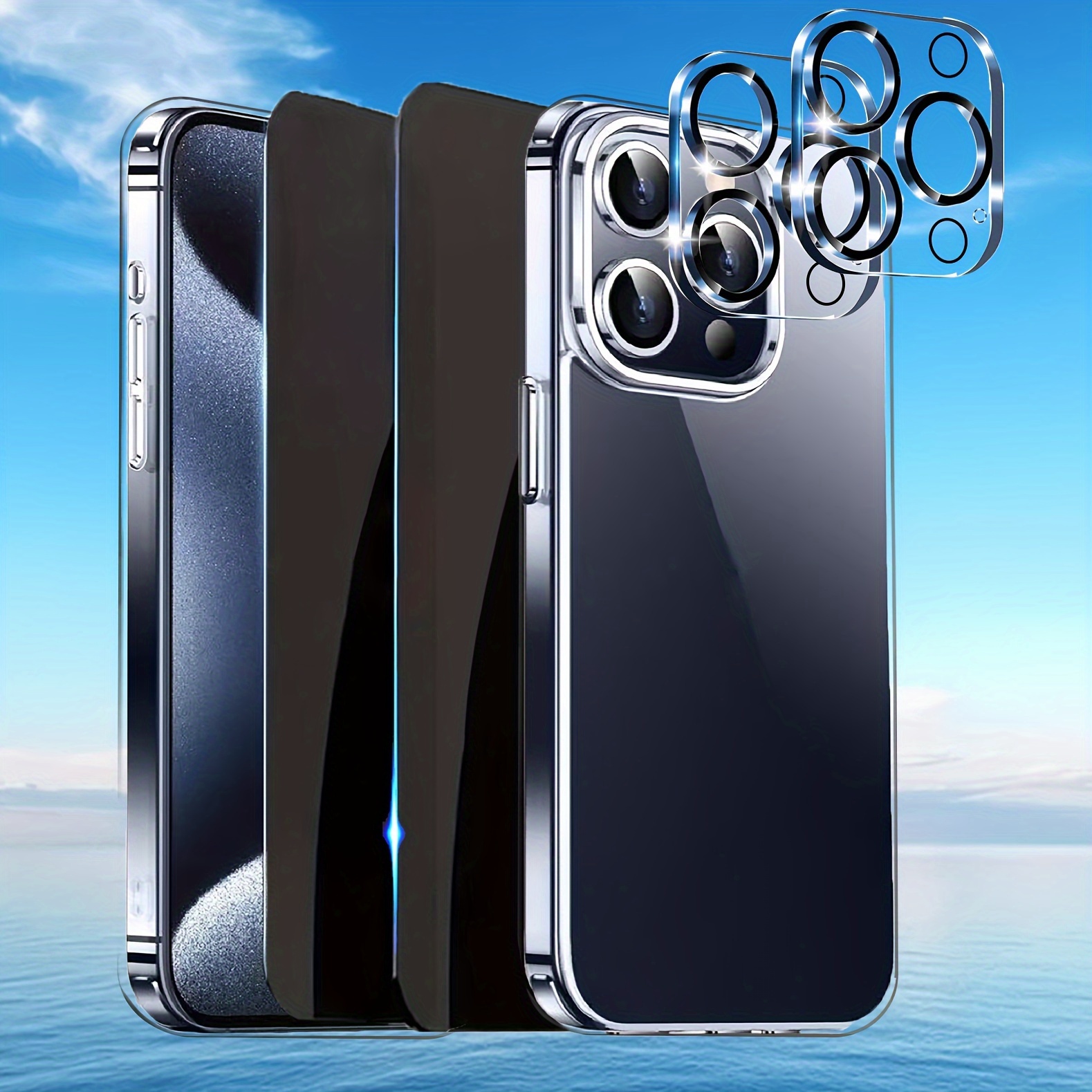 Cristal Templado Completo para iPhone 15 Pro Max - La Casa de las