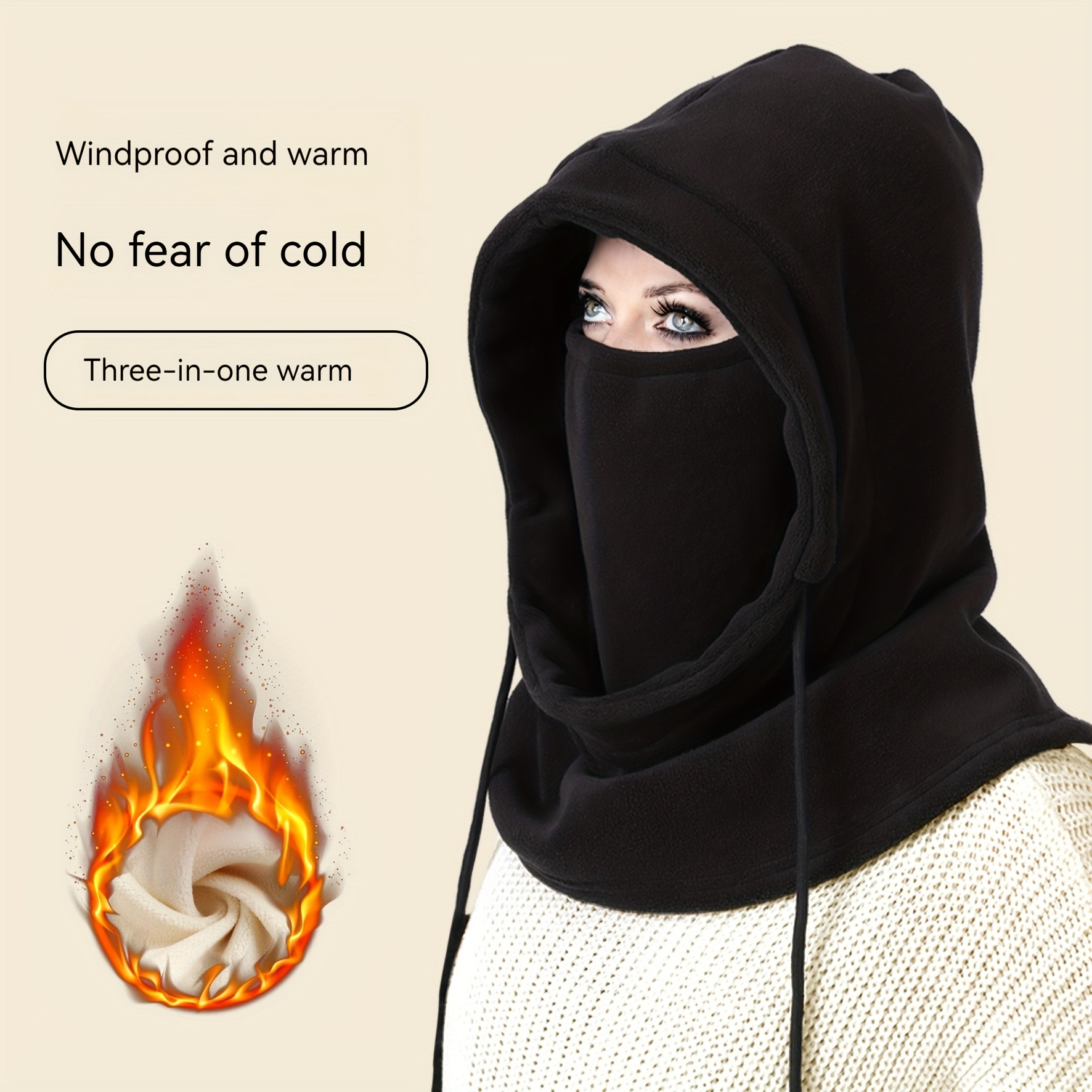 1pc Scaldacollo Invernale Gaiter/balaclava Maschera Facciale - Temu  Switzerland