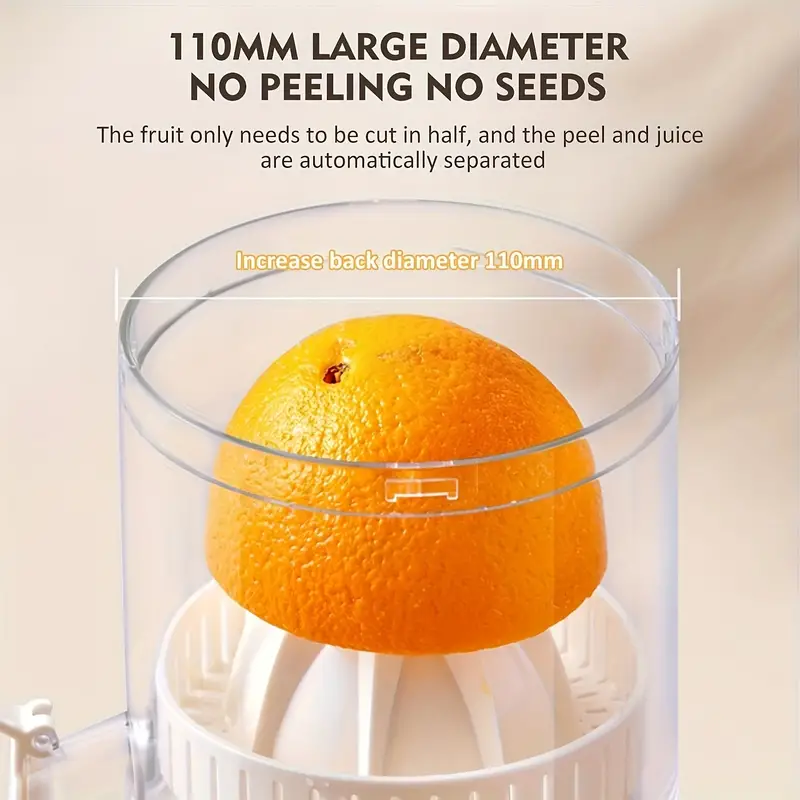 1pc rechargeable electric juicer household convenient orange squeezer wireless juicer machine fruit juice machine kitchen stuff clearance chrismas gifts halloween gifts details 6