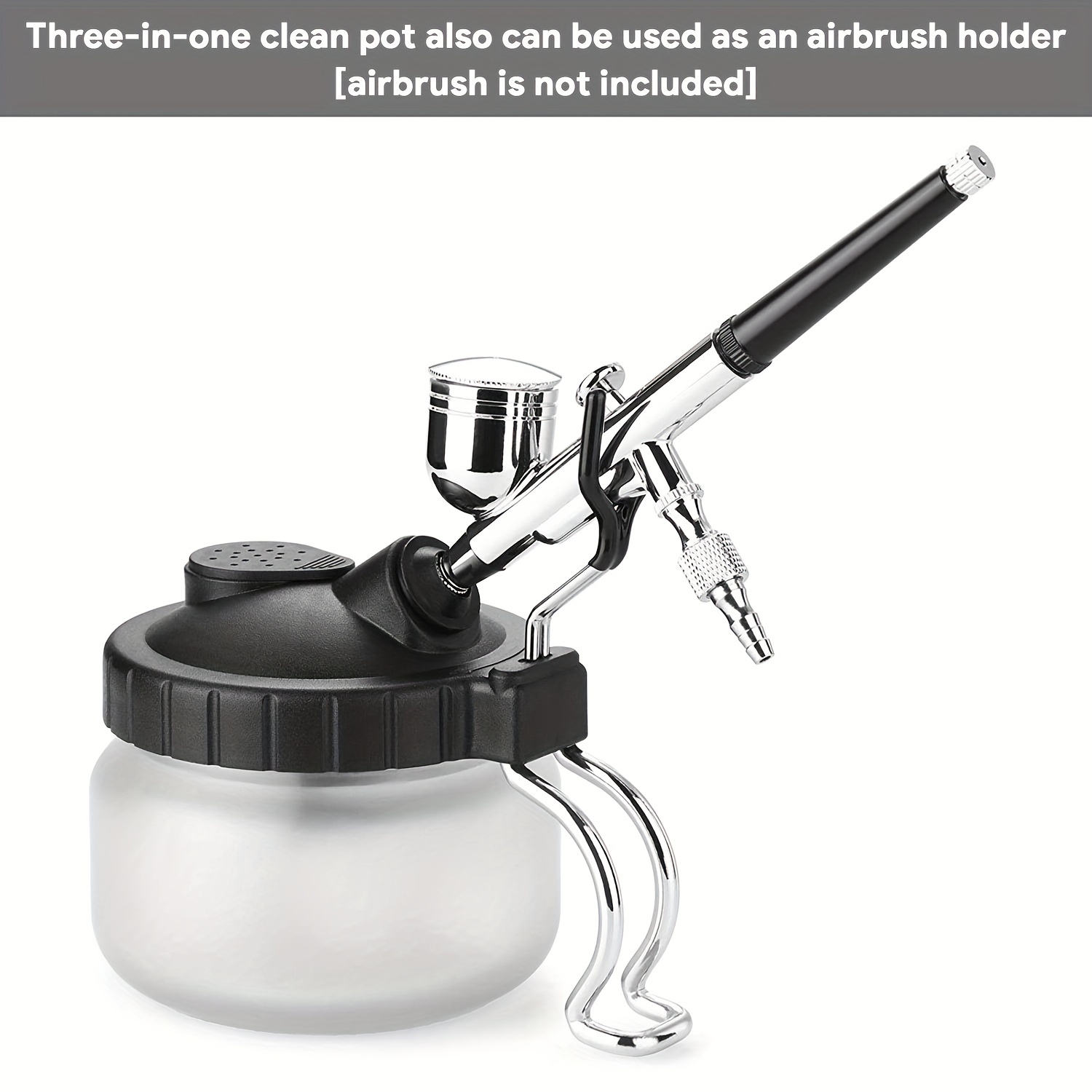  Sparmax Airbrush Cleaning Pot : Arts, Crafts & Sewing