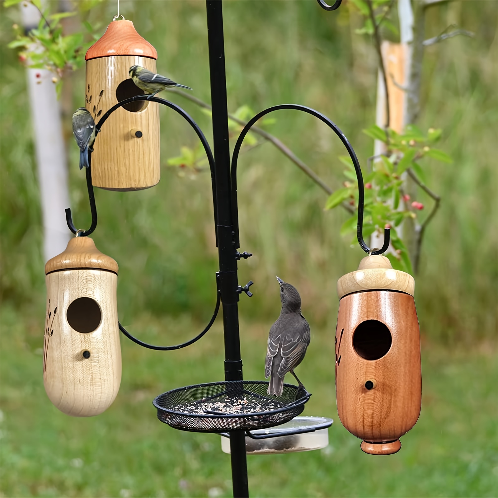 wooden hummingbird house for outside hanging hummingbird nest hanging bird house for outside