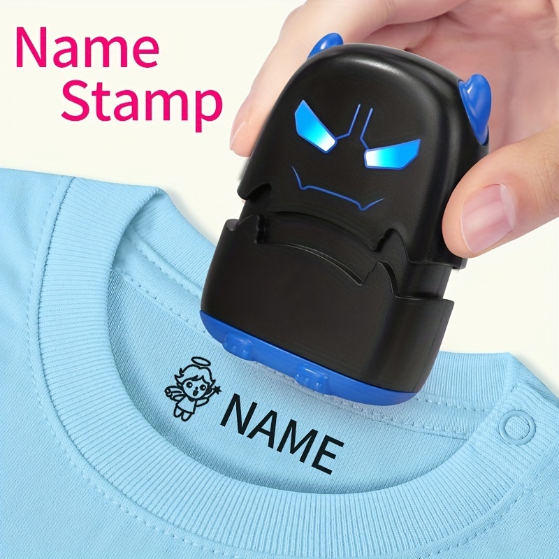 Top rated Personalized Blue Name Stamp Clothing Stamp The - Temu