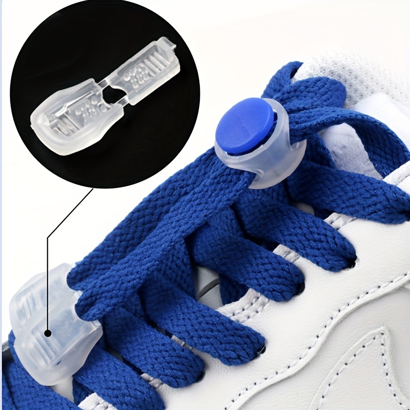 Lazy Shoelace Buckles Tie Free Elastic Fastener Accessories - Temu