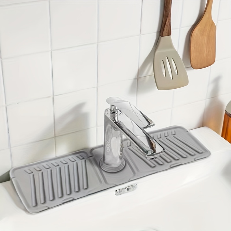 Drain Pad Heightened Slope Drain Pad Faucet Sink Anti splash - Temu