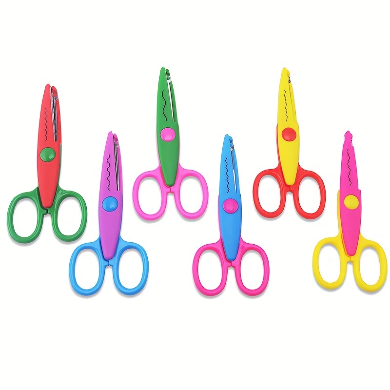 Student Safety Handmade Scissors Lace Paper Cutting Scissors - Temu