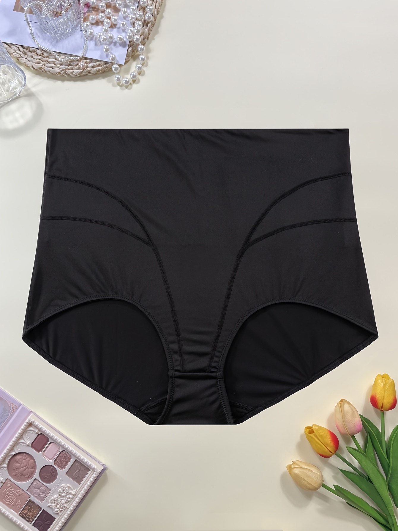 nsendm Female Underpants Adult Granny Panties for Women plus Size Women's  Sexy Butt Lifting Panties Thick Hip Pad Body Shaping Buttocks Underwear(Black,  L) 