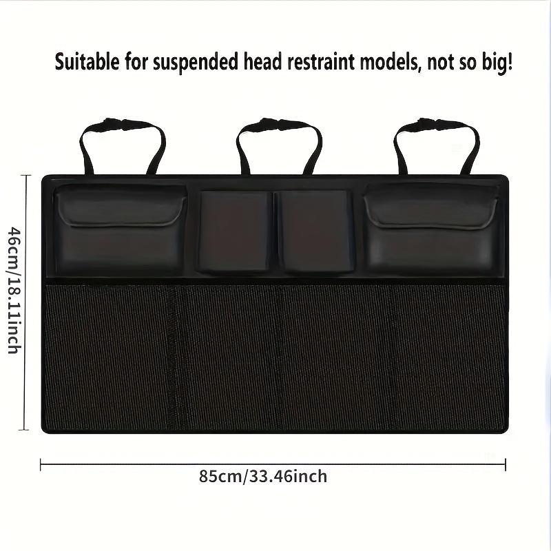 Car Trunk Hanging Organizer with 8 Large Storage Bags