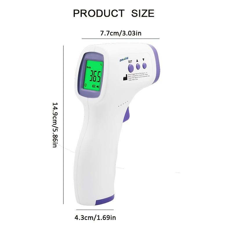 Termómetro infrarrojo para bebés  How it works, Application & Advantages