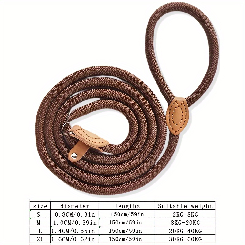 Outdoor Training Leash for Dogs, Strong Traction and Control