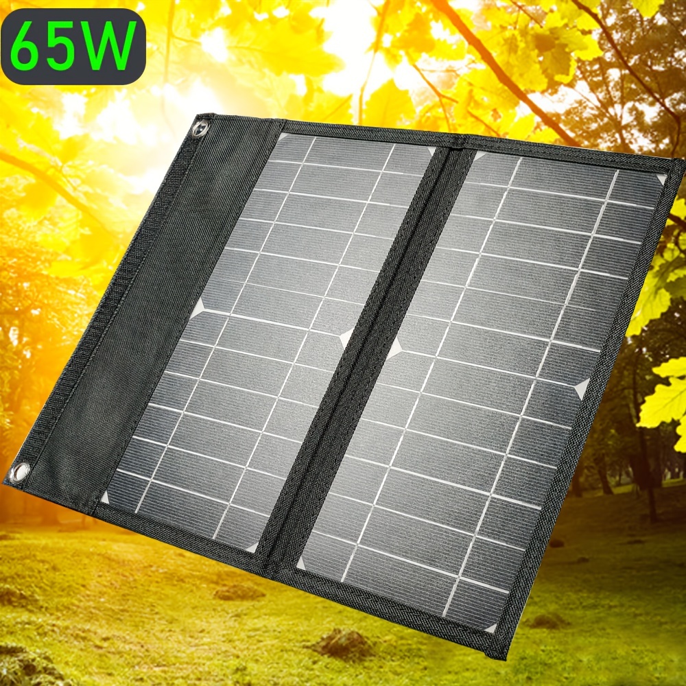 Kit Panneau Solaire Photovoltaïque Camping-Car pliable et portable