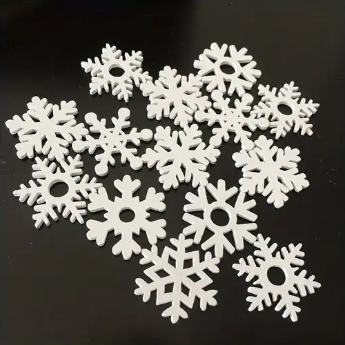 Wooden Snowflake - Temu