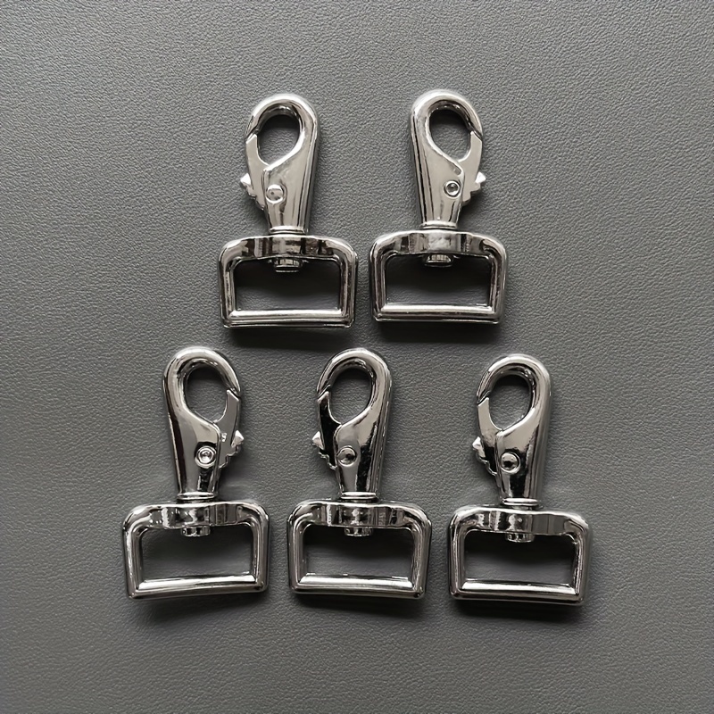 Thickened Swivel Hook Buckle, High Quality Hardware Accessories, Silvery  Zinc Alloy Box Bag Swivel Hook, Elastic Buckle, Golden Backpack Spring Hook