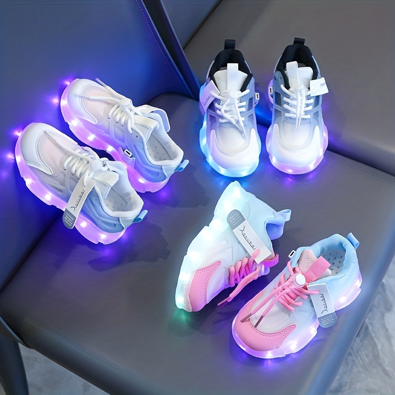 USB LED lumière courante coureur chaussures lampe baskets pince