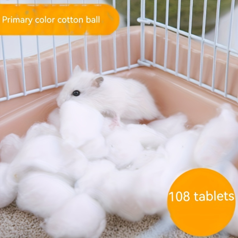 Small Pet Warm Cotton Balls Hamster Nest Warming Products - Temu