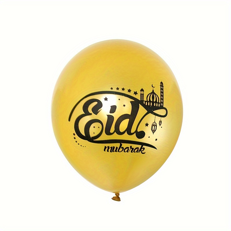 10 Pezzi Palloncini Eid Mubarak Decorazione Happy Ramadan - Temu Italy