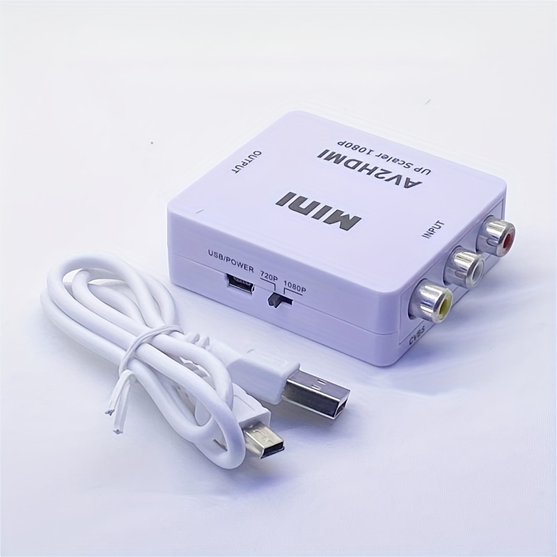 Convertidor de audio y video AV a HDMI - TM Electron