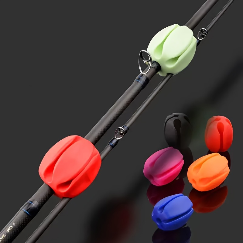 1pc Random Color Silicone Fishing Rod Fixed Ball: Enhance Your