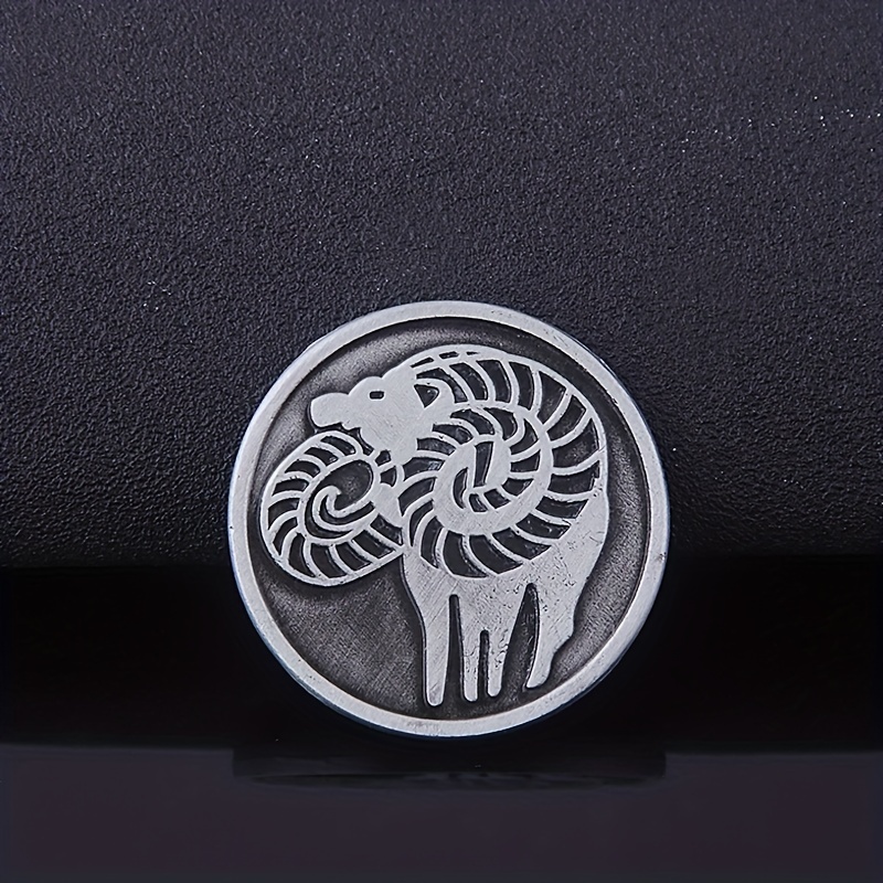 Alloy Coin Keychain Protagonist Tattoo Memorial Coin Key Chain Collect