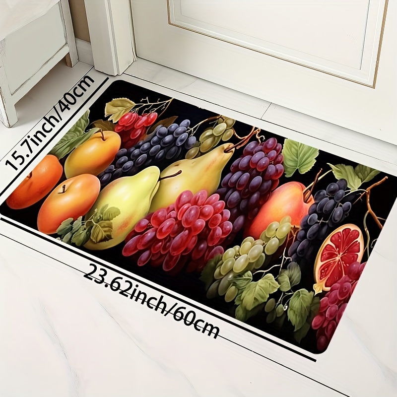 Inexpensive Excellence Alfombra De Cocina De Frutas - Temu