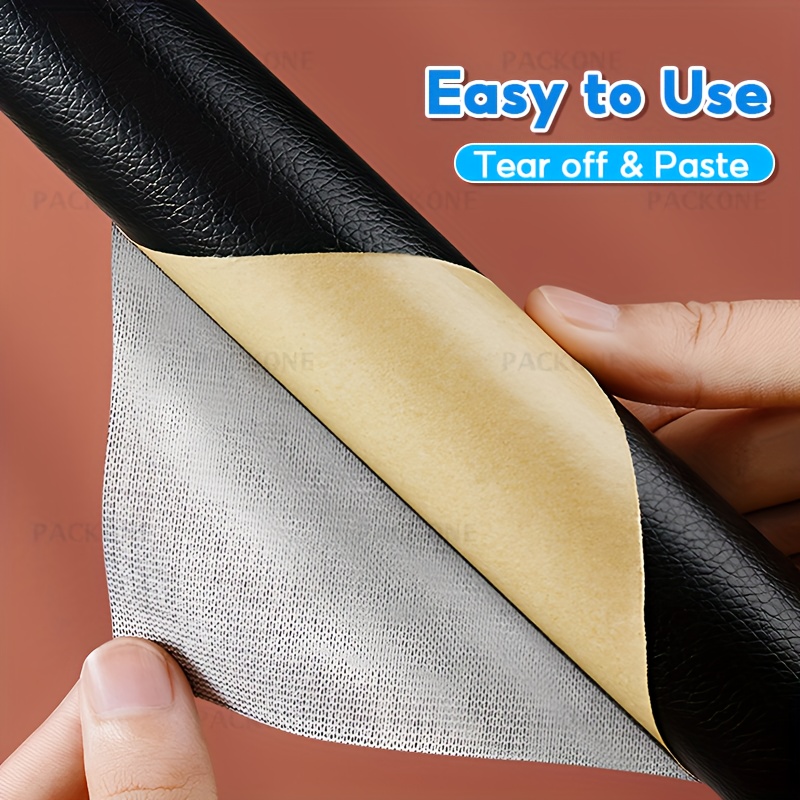 Pu Synthetic Leather Salf-adhesive Tape, Cuttable Pad Kit Patches, Shoes  Jackets Drivers Seat Premium Furniture Car Seats Couch Chairs Handbags Boat  Motorcycle Upholstery Repair Tape, Double-sided Reinforcement Kit Repair  Patch, - Temu