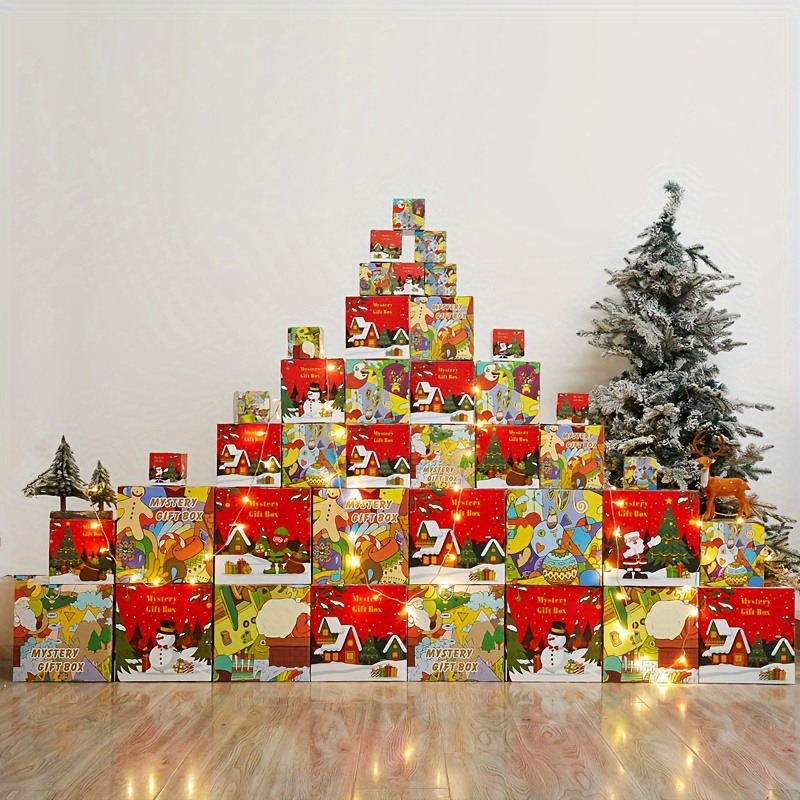 Christmas Stacking Boxes Christmas Nesting Gift Boxes - Temu