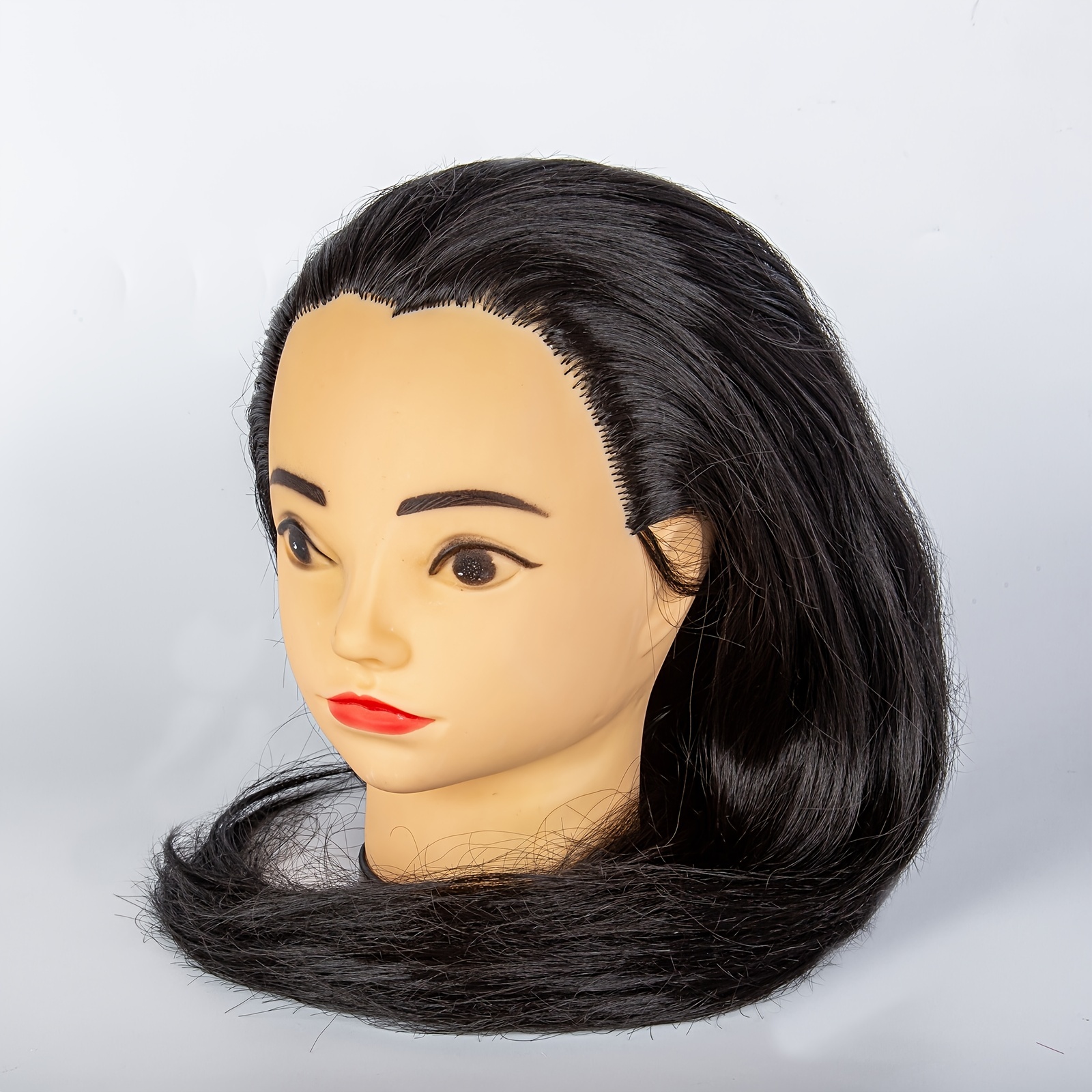 Soft And Easy To Clean Mannequin Head For Practice And - Temu