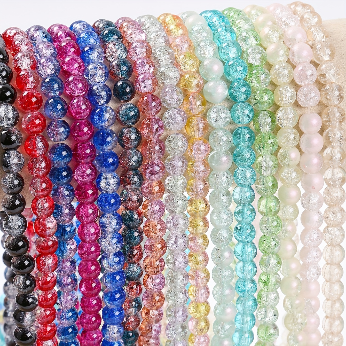 Import Snowflake Shape Shiny Crystal Glass Beads For Jewelry - Temu