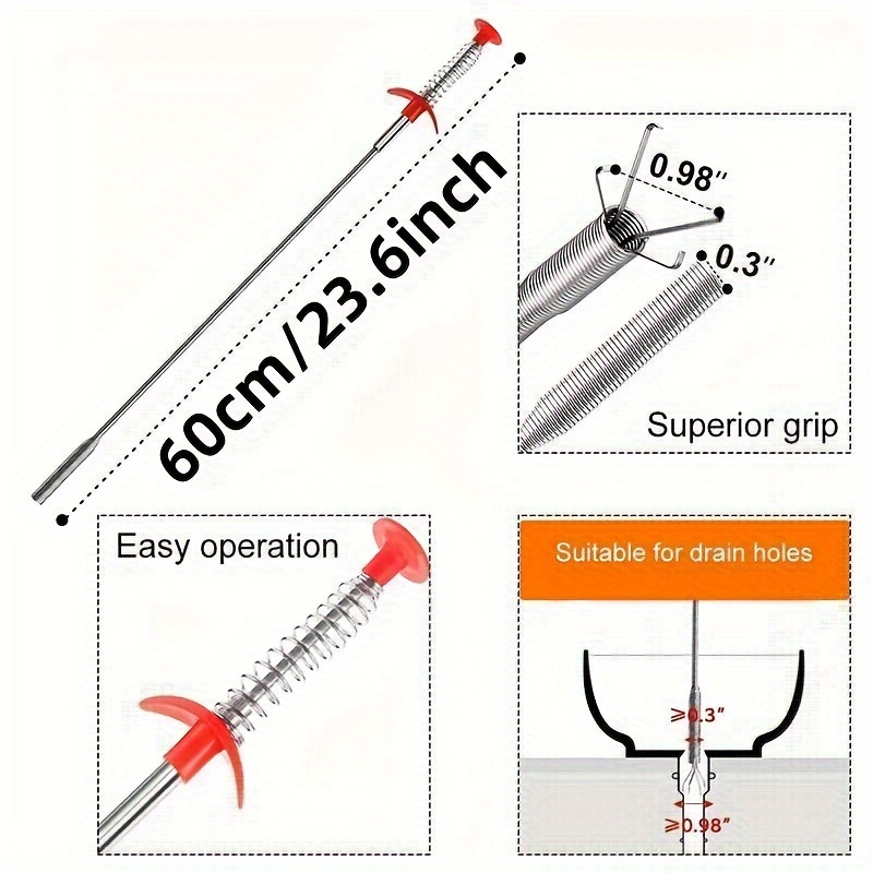 SUPERIOR TOOL Tub Drain Tool Remover