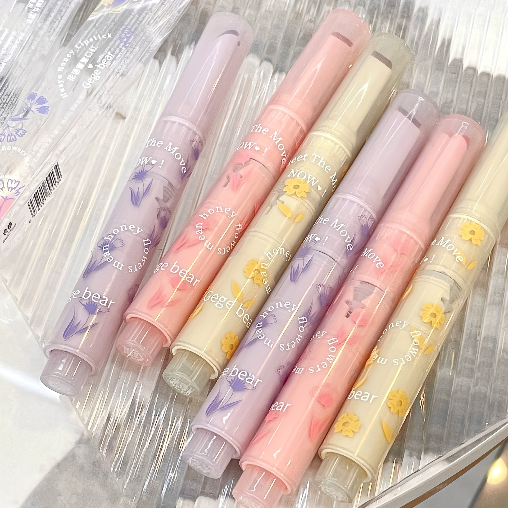 Solid Lip Gloss Lipstick Jelly Love Hydrating Moisturizing Dewy Lip