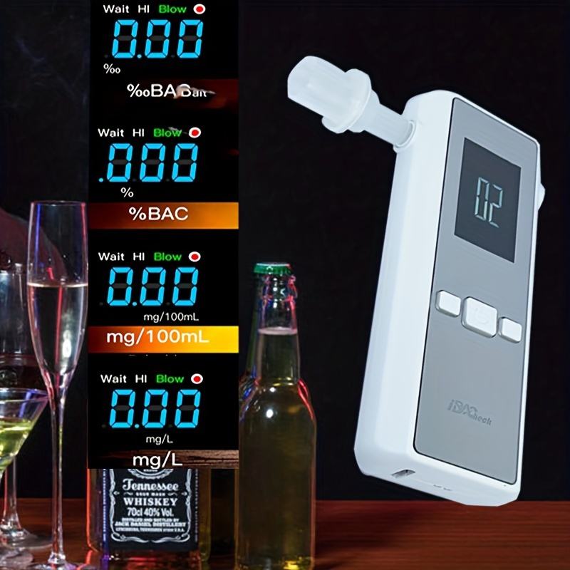 Niiyen Alkoholanalysator, Alkoholtester, LCD-Anzeige Austria