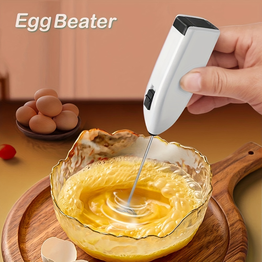 Milk Frother Handheld Battery Operated Electric Whisk For - Temu