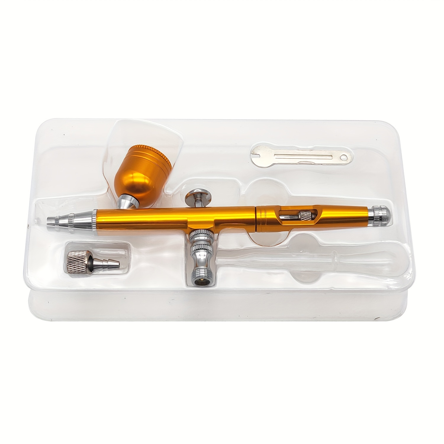 Portable Airbrush With Single Action Gravity Feed For - Temu