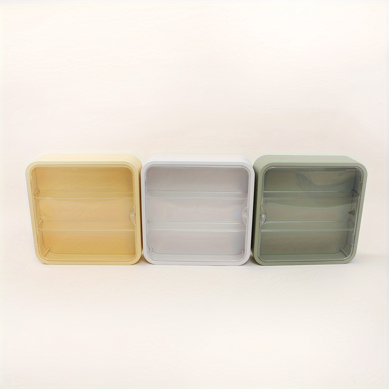 Blind Box Figures Display Case Wall Mounted Shelf Dust Proof Showcase