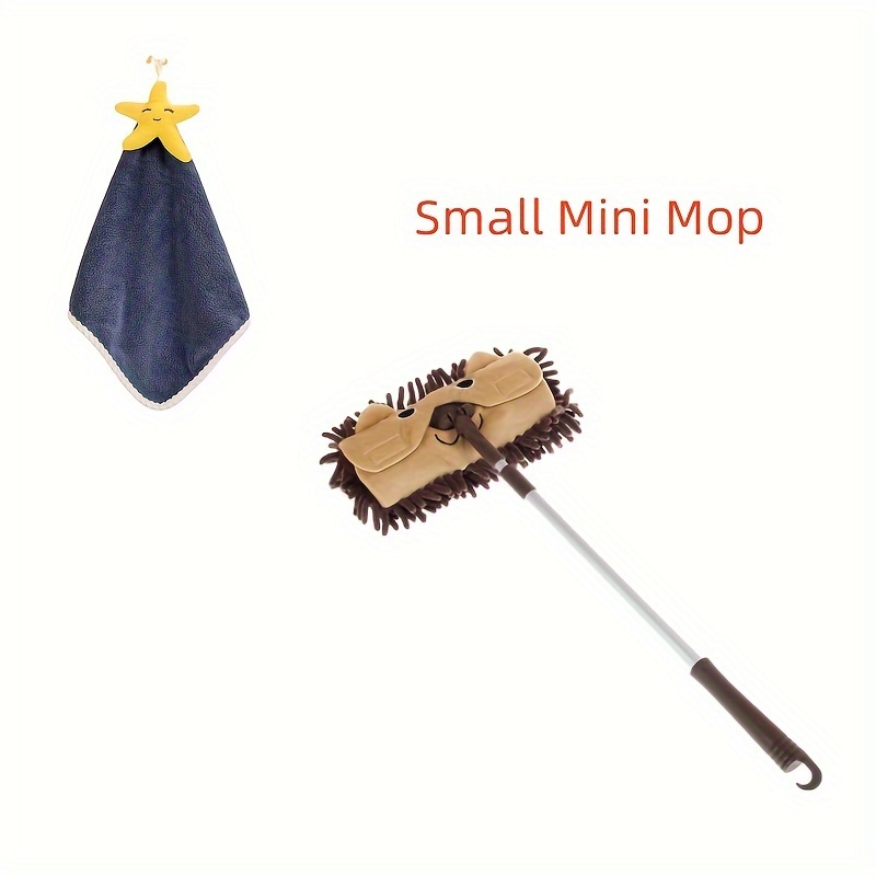 Mini Household Cleaning Mop Portable Floor Mop Toy Floor - Temu