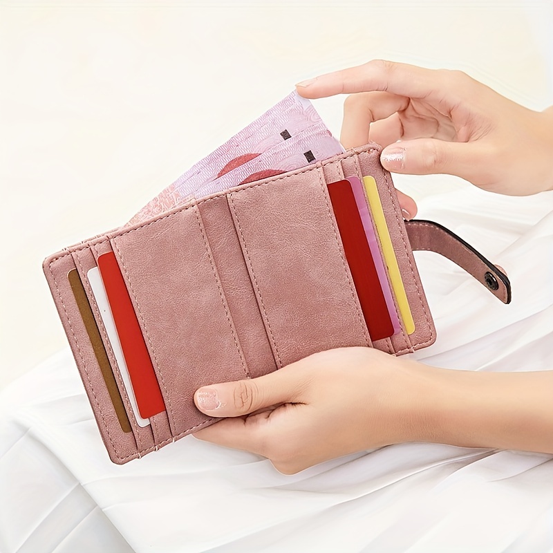 Women's Ultra Thin Card Holder, Multi Card Slots Card Wallet, Slim Credit  Card Holer, Coin Purse - Temu