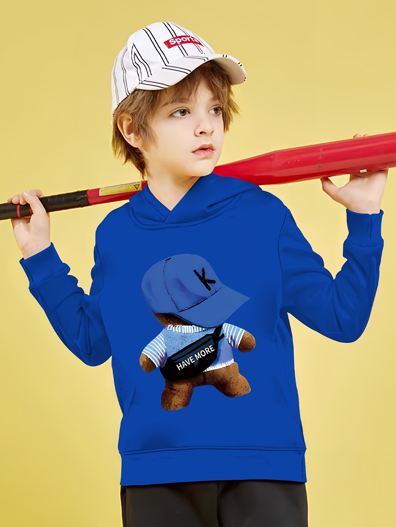 Cute boy in blue on sale hoodie