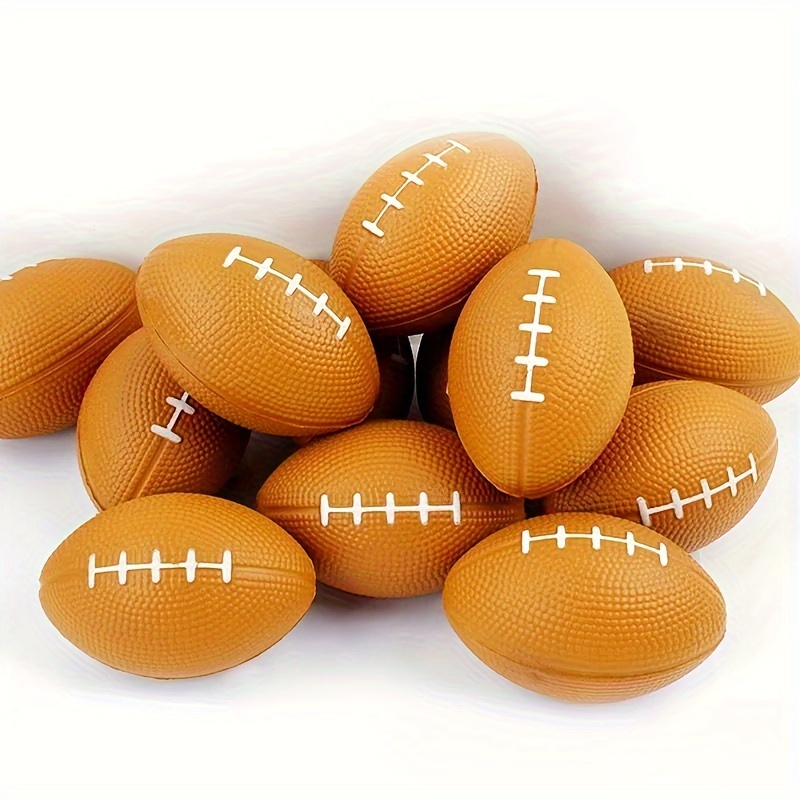 Mini Rugby Rebound Stress Toy