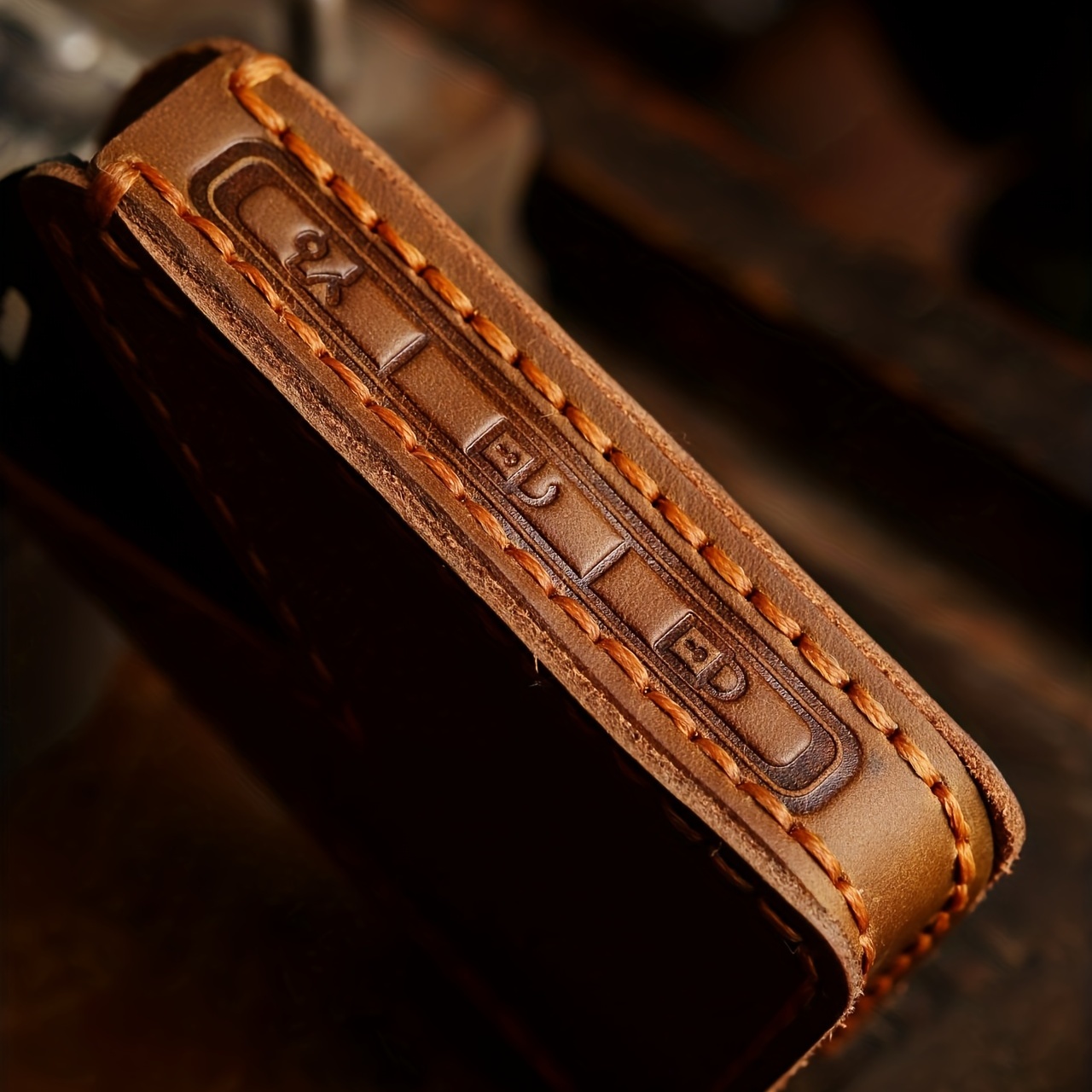Handmade Leather Zipper Car Key Casekey Bagleather Key 