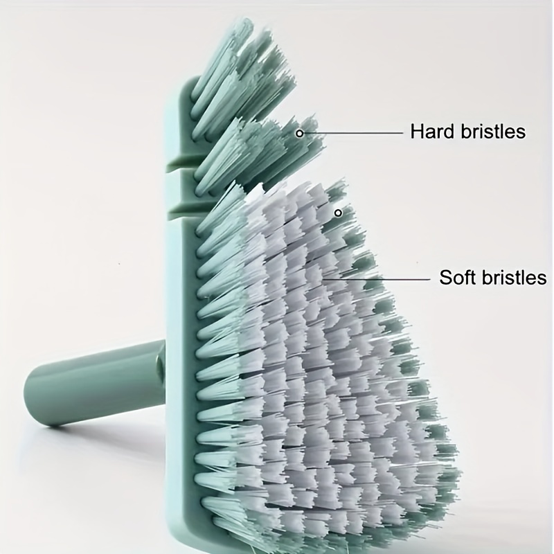 1pc Blue Hard Bristle Cleaning Brush For Bathroom Floor, Wall