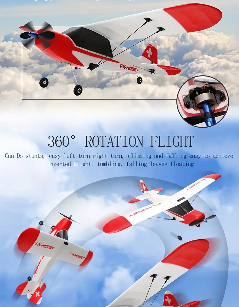 three channel remote control aircraft glider toy fixed wing brushless motor aircraft electric fighter aircraft model drone details 2