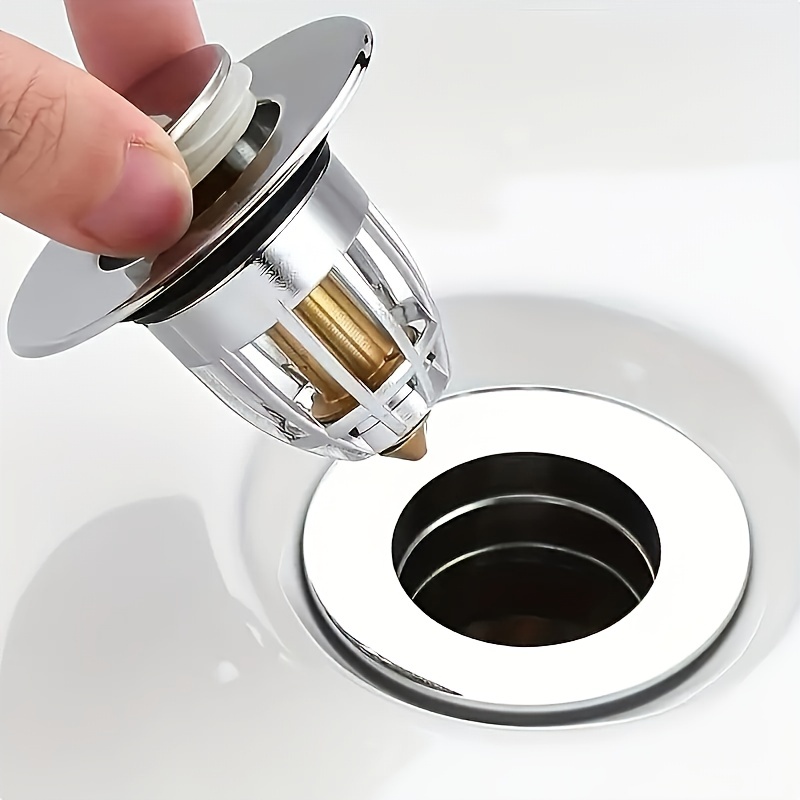 1pc Flower Detail Drain Stopper in 2023  Sink drain plug, Pop up sink drain,  Bathroom sink plug