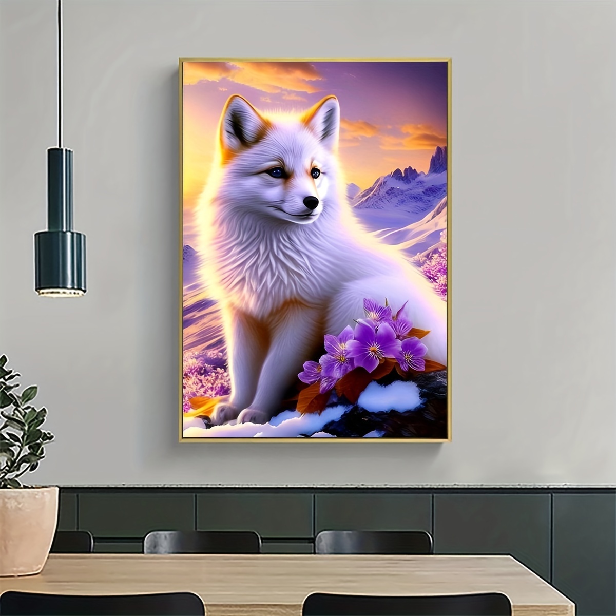 Cute Fox Diamond Painting Painting