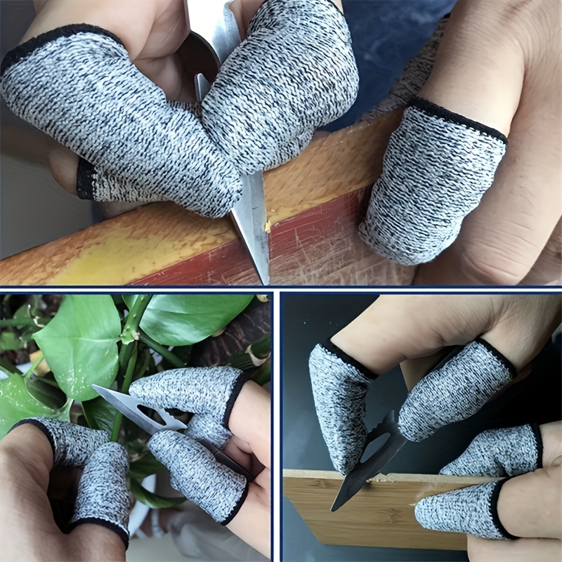 NoCry Guantes de cocina para niños resistentes a cortes con 3 dedos  reforzados, guantes de cocina para niños 100% de grado alimenticio con  protección